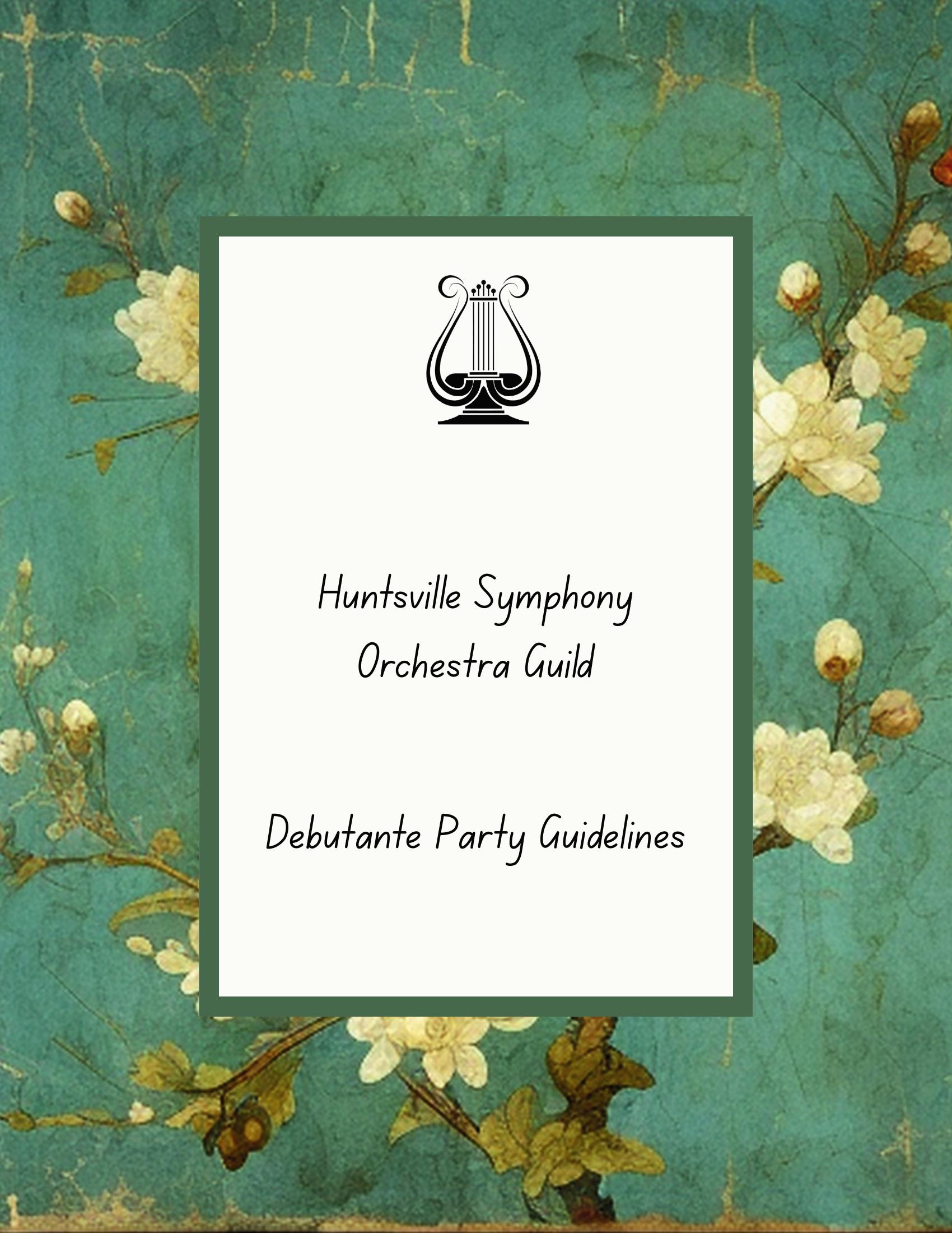 Debutante Party Guidelines